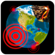 Icoon van programma: 3D Earthquakes Map  Volca…