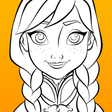 Programikonen: Princess coloring book