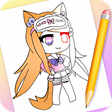 プログラムのアイコン：How to Draw Gacha Life