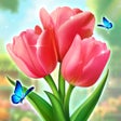 ไอคอนของโปรแกรม: Bloom Match Story -Flower…