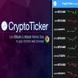 CryptoTicker by Coinigy