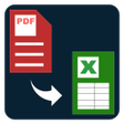 أيقونة البرنامج: Convert PDF to XLSX