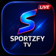 ไอคอนของโปรแกรม: SportzFy TV Live Streamin…