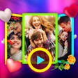 プログラムのアイコン：Love Video Maker : love p…