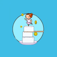 程序图标：Puzzle Stack Jump - Tofu …