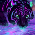 プログラムのアイコン：Neon Animals Wallpapers