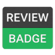 Biểu tượng của chương trình: GitHub Review Badge
