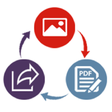 プログラムのアイコン：Image to PDF and Sharing