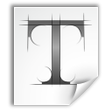 Icoon van programma: Font Finder