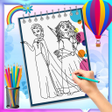 プログラムのアイコン：How to Draw Princess