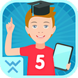 Preparation for school icon
