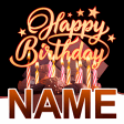 Happy Birthday GIFs with Name