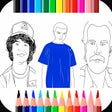 Programın simgesi: Stranger Things Coloring …