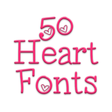 プログラムのアイコン：Fonts for FlipFont 50 Hea…
