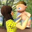 Virtual Mom - Baby Care Games
