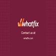 Programın simgesi: Whatfix For Google