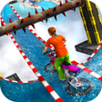 程序图标：Impossible kids Motorbike…
