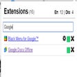 Programikonen: 1-Click Extension Manager