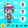 Programikonen: Toca Boca Barby Dress up …