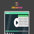 Icoon van programma: Downloader Baba - Social …