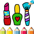 Ikona programu: Beauty Glitter coloring g…