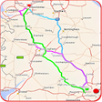 程序图标：GPS Maps Route Finder - N…