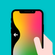Иконка программы: Swipe Back Full Screen Ge…