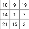 Biểu tượng của chương trình: Schulte table in full scr…