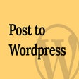 Ikon program: Post to Wordpress