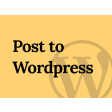 Post to Wordpress