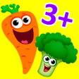 プログラムのアイコン：Funny Food educational ga…