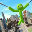 Иконка программы: Green Hero Stickman Crimi…