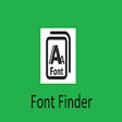 Icon of program: Font Finder for Google Ch…