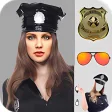 Women Police Suit Camera