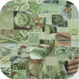 Programikonen: Sage Green Aesthetic Wall…