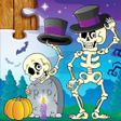 程序图标：Kid Halloween Jigsaw Puzz…