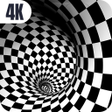 أيقونة البرنامج: Optical illusions 4K