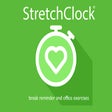 ไอคอนของโปรแกรม: StretchClock - Break Remi…