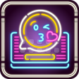 Programikonen: LED NEON Keyboard - Color…