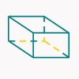 Symbol des Programms: Volume Calculator.