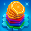Programın simgesi: Hexa Fruit: Sort Stack Pu…