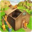 Jungle Hut Construction House- Building  Crafting