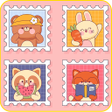 程序图标：Cute Animal Cartoon Wallp…