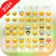 أيقونة البرنامج: Zomj: Emojis Keyboard Sti…