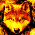 Ícone do programa: Fire Wallpaper and Keyboa…