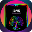 Icon of program: Always on Display Wallpap…