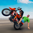 Иконка программы: Wheelie Stunt Moto Ride M…