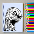 Programikonen: How to Draw a Horror Char…