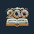 Icoon van programma: 200 English Sentence