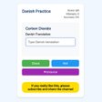 Ikona programu: Danish Vocabulary Practic…